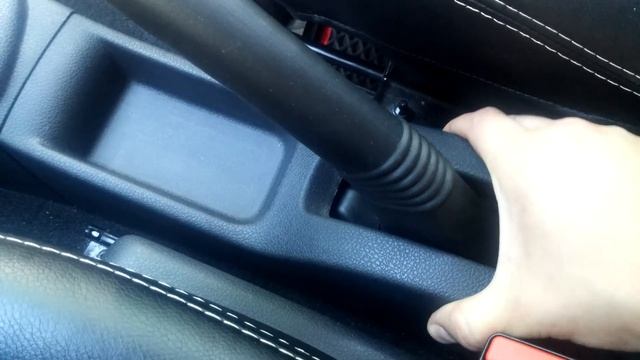 Рено логан, сандеро, как подтянуть ручник смотреть онлайн