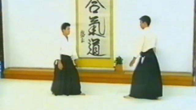 №3-4 приемы #Айкидо #МоритэруУэсиба  #Aikido  合気道  учебный #фильм №3