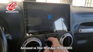 Jeep Wrangler Rubicon Магнитола Zhihang Qled/4G/Carplay /DSP 10"(8 ядер 8/128) android 12