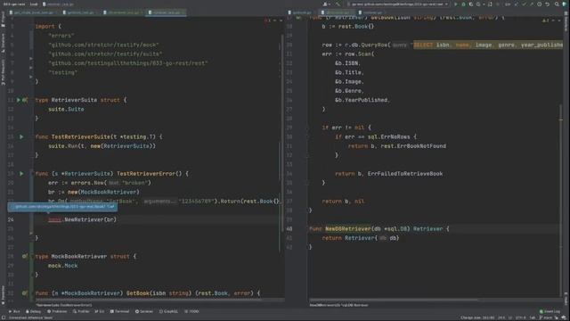 036: End to End  & Integration Tests - Test Driven Development (TDD) to create a REST API (Golang)