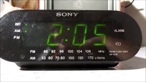 Sony Dream Machine ICF-C218 (2008) Clock Radio
