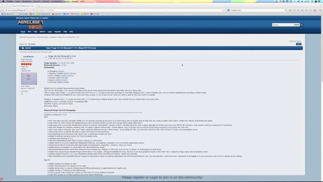 Minecraft Forge InstallationTutorial [MAC 10.8/10.9] | Minecraft 1.7.10 | [DEUTSCH]