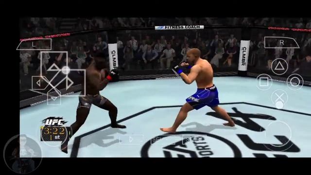 FRANCIS NGANNOU VS CIRYL GANE | WORLD HEAVYWEIGHT TITLE MATCH | UFC 4 MOD PPSSPP