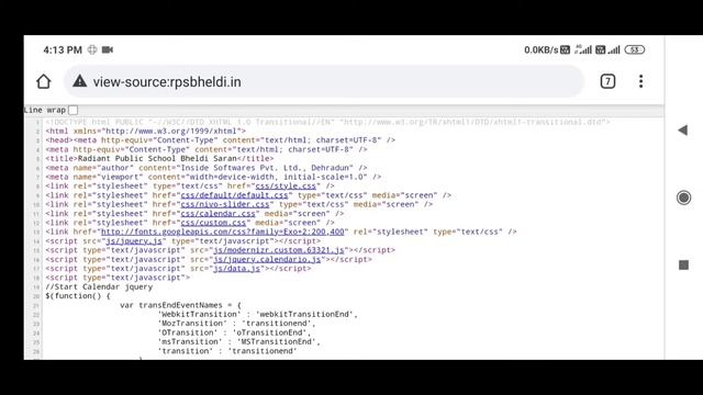 How to download source-code of any website in Android phone | website debugging |