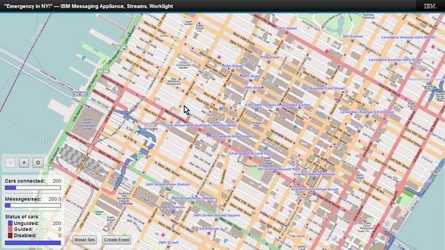 Emergency! Mobile demo with IBM's messaging appliance for m2m, Streams Geospatial and MQTT смотреть онлайн
