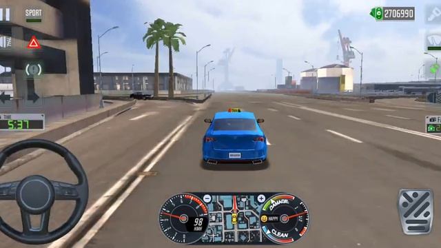 Taxi SIM 2020 | Car Simulator Skoda Octavia Driving Miami City Android Gameplay смотреть онлайн