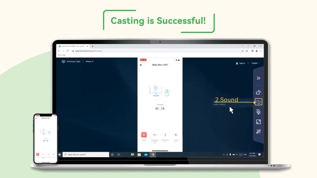 How to Cast Your Screen on Browser | AirDroid Cast Web смотреть онлайн
