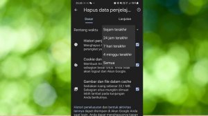 Cara Menghapus History di Google Chrome HP Android | Clear Cache Chrome