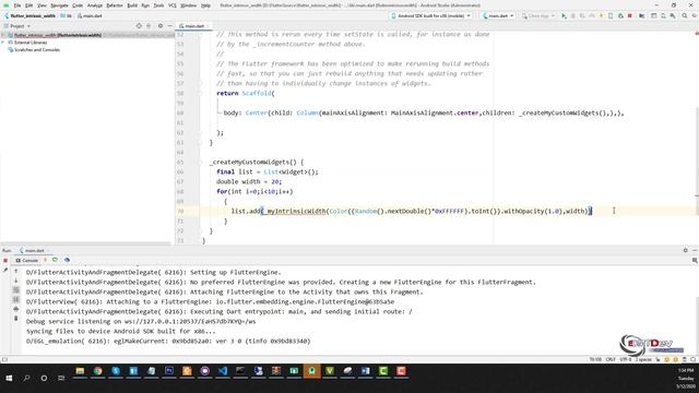 Flutter Tutorial - Layout Widgets #21 Intrinsic Width смотреть онлайн
