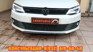 Процесс ремонта фар Volkswagen Jetta