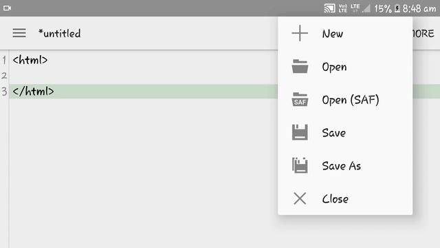 HTML Text And Code Editor For Android 2020 - Quick Edit App