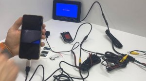 Тестирование 1080p S100r ADAS видеорегистратора для Android с камерой заднего вида