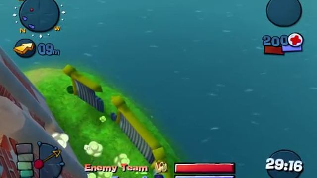 Worms 4 PneumaticHammer Strike смотреть онлайн