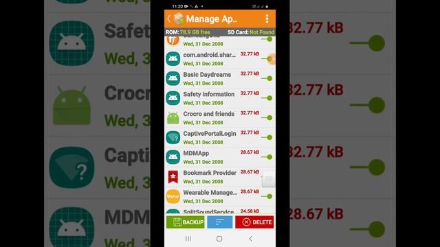 How to know the data, storage, installation date of the apps you installed  - All in one place