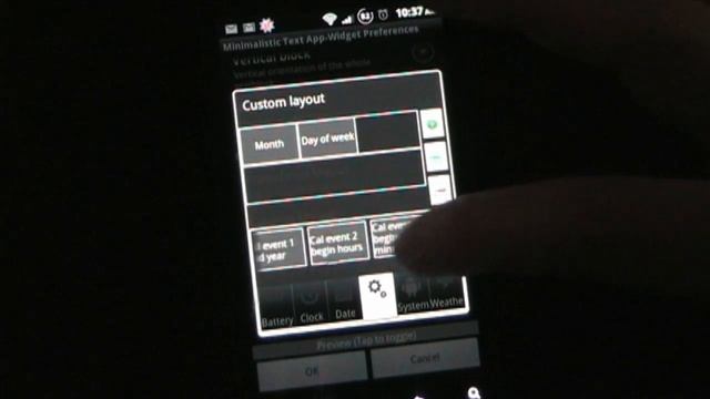 Minimalistic Text Widget - Android App Review