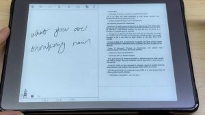 Landscape Mode | Note Taking | Meebook P78 Pro | Ebook reader | Left hand supported