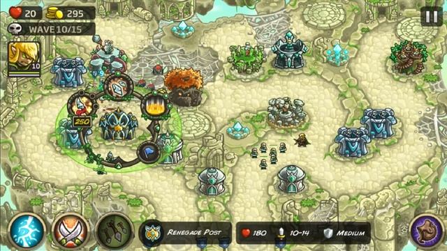 Kingdom Rush Origins, Shrine of Elynie, Campaign [Hard Veteran Android Bluestacks] смотреть онлайн