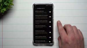 Intelligent Wi-Fi - Settings To Enable