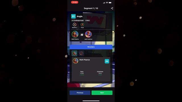 Wrestling GM - General Manager Mode for Mobile! (Android/iOS) смотреть онлайн