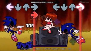 FNF Confronting Yourself But Only Sonic.Exe Sing It - Friday Night Funkin
