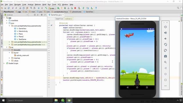 Android Game Development Tutorial for Beginners : Draw the tank