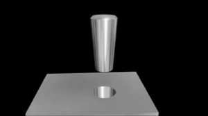 Установка конического штифта