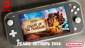 Tintin Reporter - Cigars of the Pharaoh Nintendo Switch Lite Gameplay