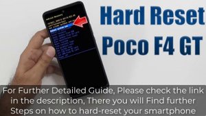 Hard Reset Poco F4 GT | Factory Reset Remove Pattern/Lock/Password (How to Guide)