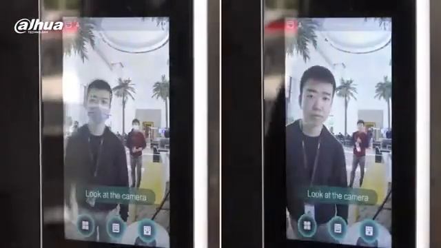 เครื่องตรวจจับอุณหภูมิร่างกายมนุษย์ผ่านทางใบหน้า DHI-ASI7223X-A-T Face Recognition Terminal смотреть онлайн