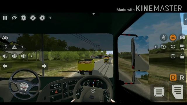Real BHARAT BENZ Tipper(Dump) Truck Mod for Bus Simulator Indonesia || Bussid v3.3.3