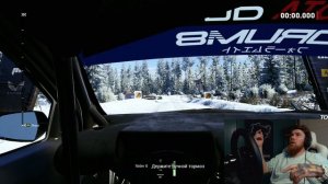 РУССКИЙ ШТУРМАН В EA WRC - КАРЬЕРА 90/100 СЛОЖНОСТЬ БЕЗ РЕСТАРТОВ