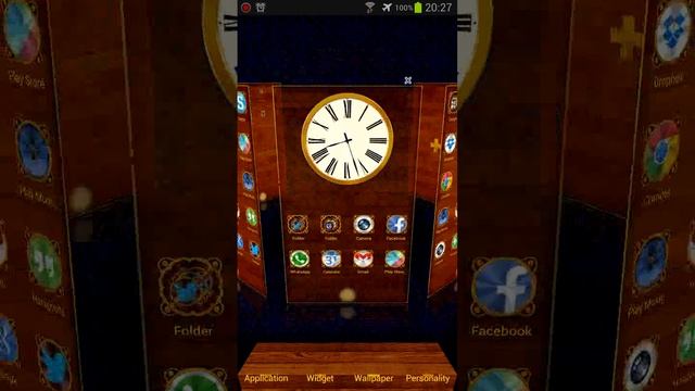 Victorian Next Launcher 3D Theme смотреть онлайн