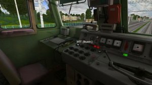 Запуск и управление электровозом ЧС2т-977 в RTS