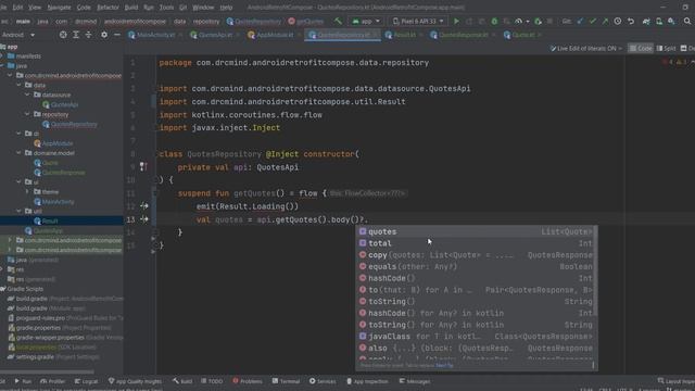 Comment créer une app qui se connecte à une API | MVVM |Retrofit | Jetpack Compose | Android Studi смотреть онлайн