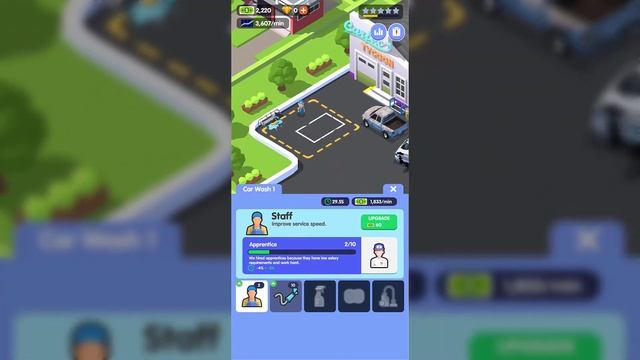 Car Fix Tycoon Gameplay Walkthrough - Part 1 (Android,IOS) смотреть онлайн