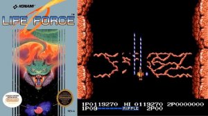 Gameplay "Life Force" Nes Con Cheat (Truco)