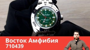 Что изображено на циферблате? / Восток Амфибия 710439