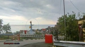 Весенняя дорога из Алушты к водопадам Арпата изумрудному озеру Панагия в Зеленогорье Храм Николая