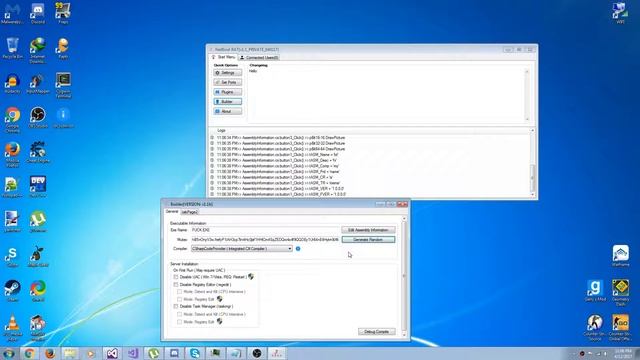 RAT Exe Builder Test смотреть онлайн