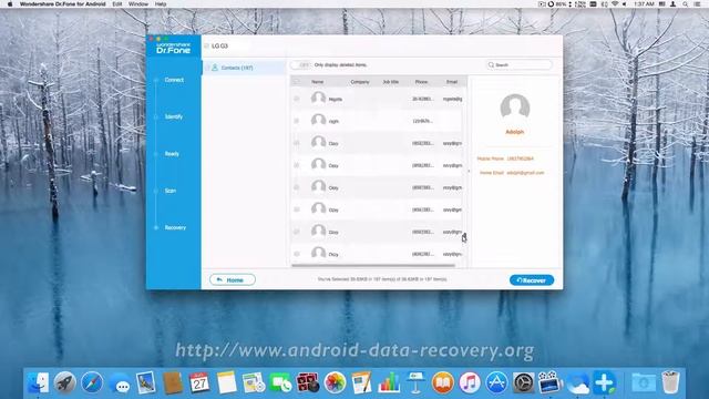LG G3 Contact Recovery: How to Recover Deleted Contacts from LG G3 on Mac смотреть онлайн