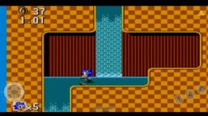 Old school Sonic on android