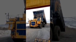 Белаз, бачатский угольный разрез