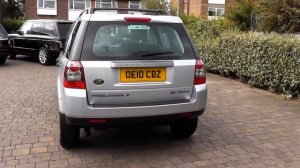 2010  Land Rover Freelander 2  XS 2.2l   Zermatt Silver  OE10CDZ at Beadles Sidcup