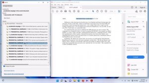 How to do advanced academic search in pdf files using Adobe acrobat reader DC