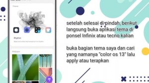 THEME COLOR OS 13 For all INFINIX TECNO