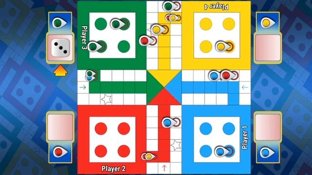 Ludo game in 4 players | Ludo King game in 4 players | Ludo King | Ludo Gameplay