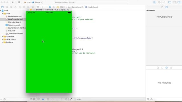 How to change the background Color of your app (Swift, Xcode) смотреть онлайн
