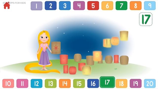 Disney Buddies 123s - Go on a number counting journey!