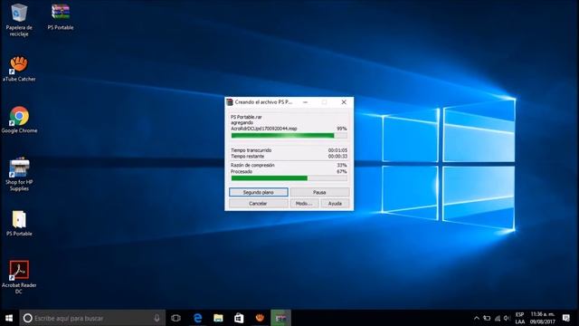 Como comprimir y descomprimir con winrar para windows agosto 2017 смотреть онлайн