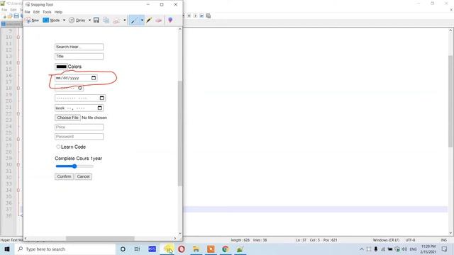 HTML Forms with div #Day12,Basic to develop website and App